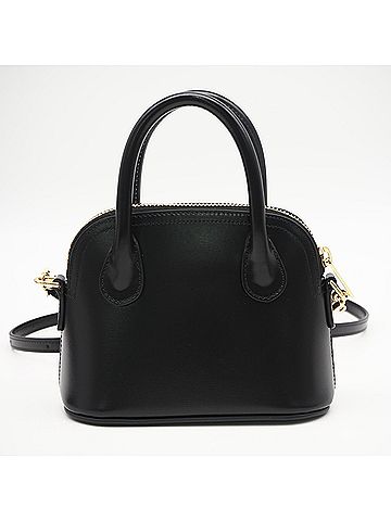 Céline CELINE Mini Onolin Shoulder Bag 10N573ETZ Black Calf Leather Lambskin Women's (view 2)