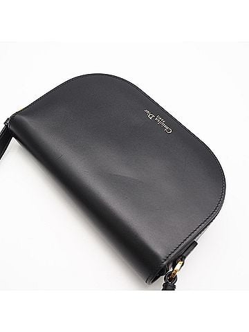 Christian Dior Christian Dior CD Signature Shoulder Bag M9280UZWS900, Black Calf Leather, Women's (view 2)