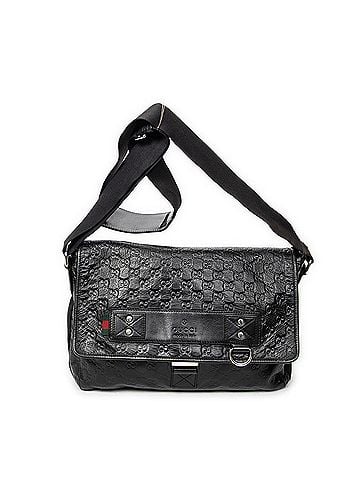 Gucci Web Rubber Medium Messenger (view 1)