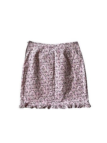 Vintage Blue Casual Skirt (view 2)