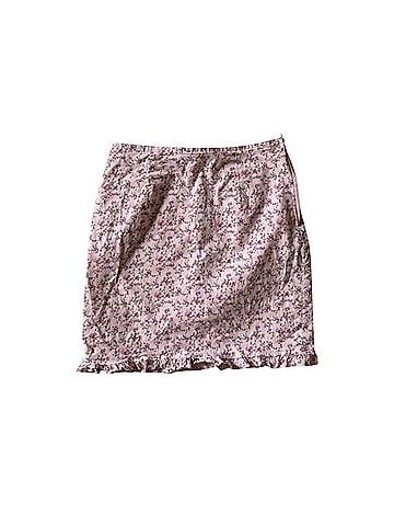 Vintage Blue Casual Skirt (view 1)