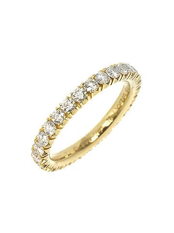 Cartier Cartier Etincelle Diamond Ring #48, 18K Yellow Gold 750. (view 1)