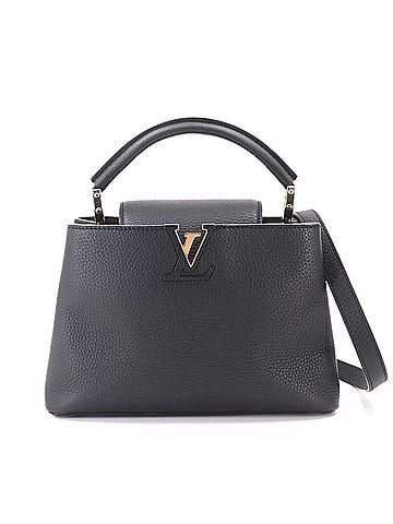 Louis Vuitton Louis Vuitton Capucines BB 2-way Hand/Shoulder Handbag, Taurillon Leather, Black, M94755 RFID (view 1)