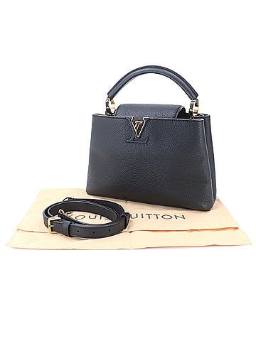 Louis Vuitton Louis Vuitton Capucines BB 2-way Hand/Shoulder Handbag, Taurillon Leather, Black, M94755 RFID (view 2)
