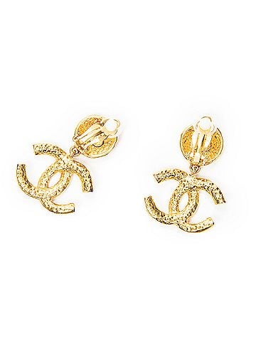Chanel CC Pendant Clip On Earrings (view 2)