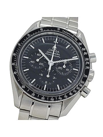 Omega Omega Speedmaster ST145.0022 Men's Watch, Brand: Professional, Hand-wound, Stainless Steel (SS), Silver &amp; Black. (view 1)