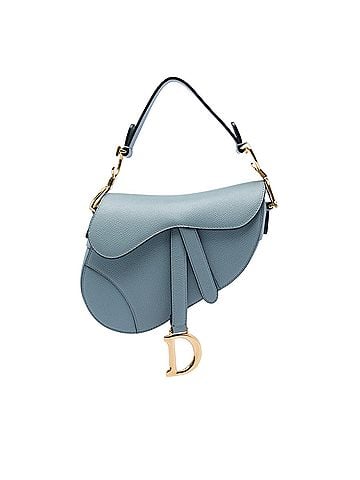Dior Mini Grained Calfskin Saddle Bag (view 1)