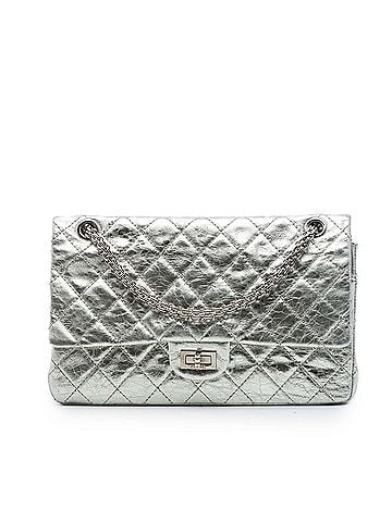 Chanel Quilted Metallic Aged Calfskin Reissue 2.55 Double Flap 226 (view 1)