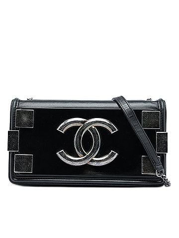 Chanel Lambskin and Acrylic Boy Brick Horizontal Flap (view 1)