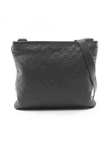 Gucci Gucci Guccissima Shoulder Bag Handbag Leather Men's Women's Brown 201446 (view 1)