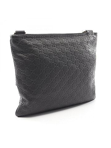 Gucci Gucci Guccissima Shoulder Bag Handbag Leather Men's Women's Brown 201446 (view 2)