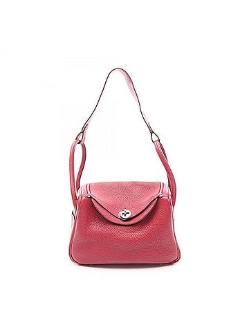 Hermès Hermes Lindy 26 Ruby Shoulder Bag/Handbag, Taurillon Clemence Leather, Women's, Bordeaux Color (view 1)