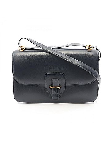 Hermès Hermes Dolly Shoulder Bag/Handbag, Calfskin (Cowhide), Box Calf Leather, Women's, Navy (view 1)