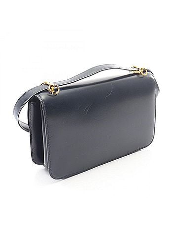 Hermès Hermes Dolly Shoulder Bag/Handbag, Calfskin (Cowhide), Box Calf Leather, Women's, Navy (view 2)
