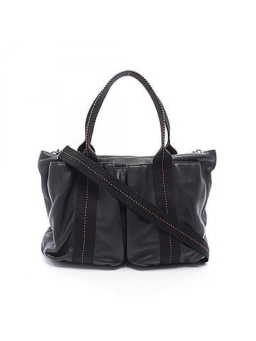 Hermès Hermes Caravan Horizontal MM 2-Way Handbag, Leather, Veau Delma, Women's, Black (view 1)