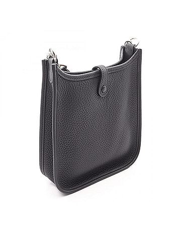 Hermès Hermes Evelyne Amazon TPM Shoulder Bag/Handbag, Leather (Taurillon Clemence), Women's, Black (view 2)