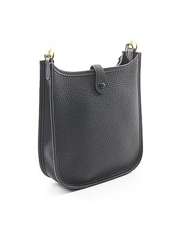 Hermès Hermes Evelyne TPM Amazon Shoulder Bag Handbag Leather Taurillon Clemence Women's Black (view 2)
