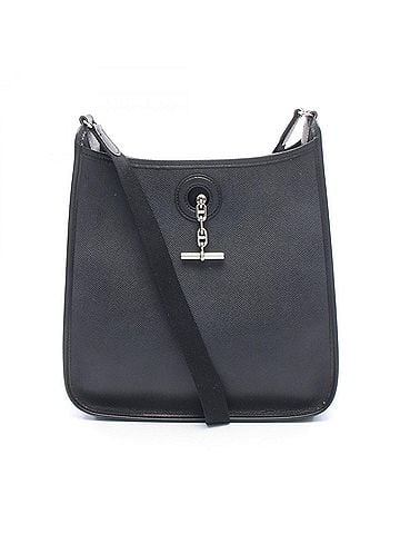 Hermès Hermes Vespa PM Shoulder Bag/Handbag, Leather (Veau Epsom), Women's, Black (view 1)