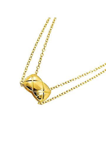 Chanel Chanel Coco Crush Necklace, 40cm, 18K Yellow Gold (750) (view 1)