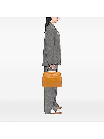 Chanel CC Caviar Wood Top Handle Tote (view 2)