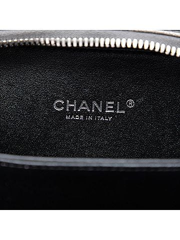 Chanel Small Metallic Caviar CC Filigree Vanity Case (view 2)
