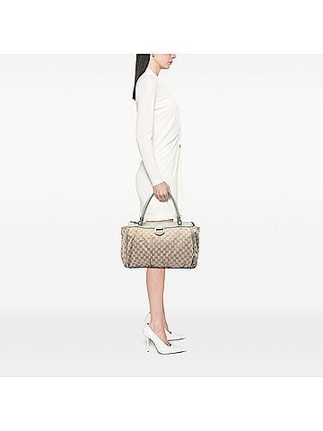 Gucci GG Canvas Abbey D Ring Tote (view 2)