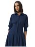 SIMKHAI Blue Casual Dress Size S (petite) - photo 1