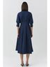 SIMKHAI Blue Casual Dress Size S (petite) - photo 3