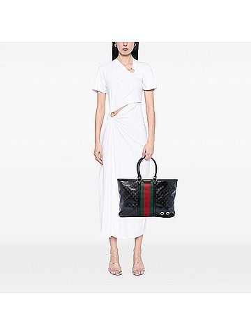 Gucci Fiat 500 Large GG Imprime Web Tote (view 2)
