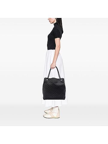 Gucci Large GG Denim Gifford Tote (view 2)