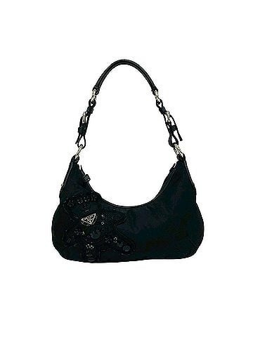 Prada Beaded Tessuto Evening Bear Shoulder Bag (view 1)