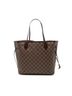 Louis Vuitton 100% Coated Canvas Brown Damier Ebene Neverfull MM One size - photo 1