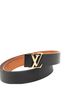 Louis Vuitton 100% Leather Black Leather Initiales Belt One size - photo 4