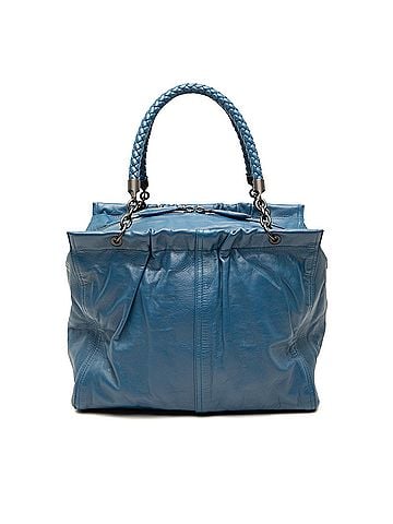 Bottega Veneta Nappa Intrecciato Trimmed Handbag (view 1)
