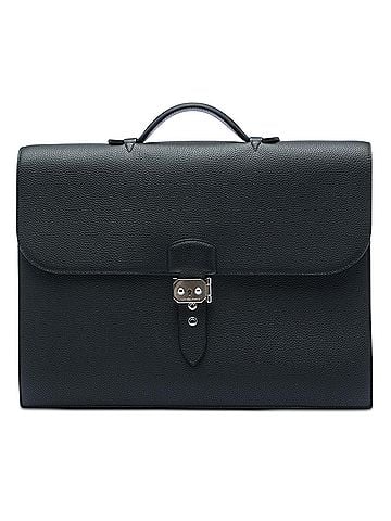 Hermès Togo Sac A Depeches 38 (view 1)