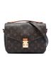 Louis Vuitton 100% Coated Canvas Brown Monogram Pochette Metis One size - photo 1