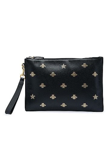 Gucci Calfskin Bee Star Clutch (view 1)