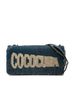 Chanel 100% Mesh Blue Coco Cuba Sequins Flap Clutch with Chain One size - photo 1
