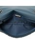 Chanel 100% Mesh Blue Coco Cuba Sequins Flap Clutch with Chain One size - photo 5