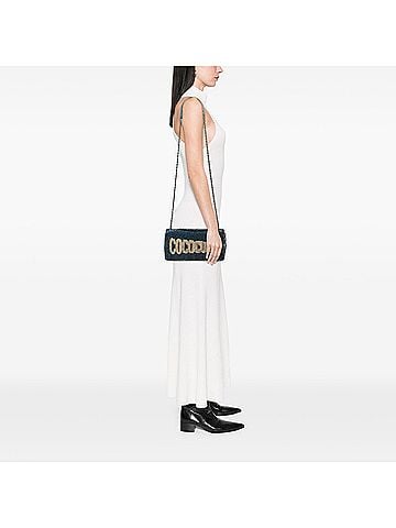 Chanel Coco Cuba Sequins Flap Clutch with Chain (view 2)