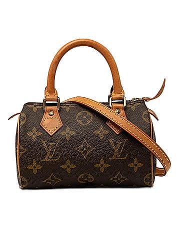 Louis Vuitton Monogram Nano Speedy Bandouliere (view 1)