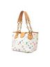 Louis Vuitton 100% Coated Canvas White Monogram Multicolore Annie MM One size - photo 3