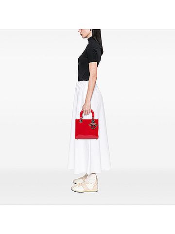 Dior Medium Patent Lady Dior (view 2)