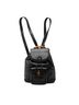 Gucci 100% Leather Black Calfskin Bamboo Backpack One size - photo 1