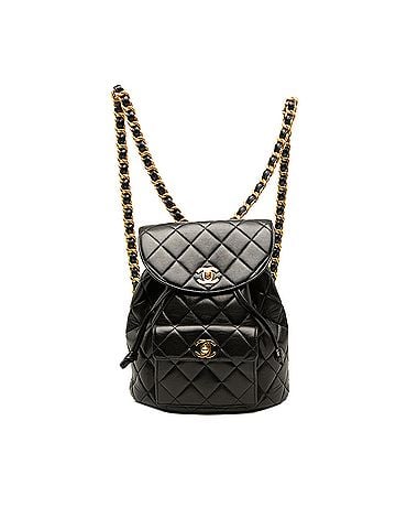 Chanel Medium Quilted Lambskin Duma Backpack (view 1)