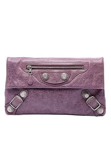 Balenciaga Lambskin Motocross Giant 21 Envelope Clutch (view 1)