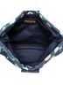 Miu Miu 100% Canvas Blue Canvas Apple Print Frame Flat Pouch One size - photo 5