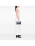 Miu Miu 100% Canvas Blue Canvas Apple Print Frame Flat Pouch One size - photo 2