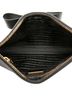 Prada 100% Leather Black Saffiano Bow Clutch One size - photo 5