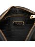 Prada 100% Leather Black Saffiano Bow Clutch One size - photo 6